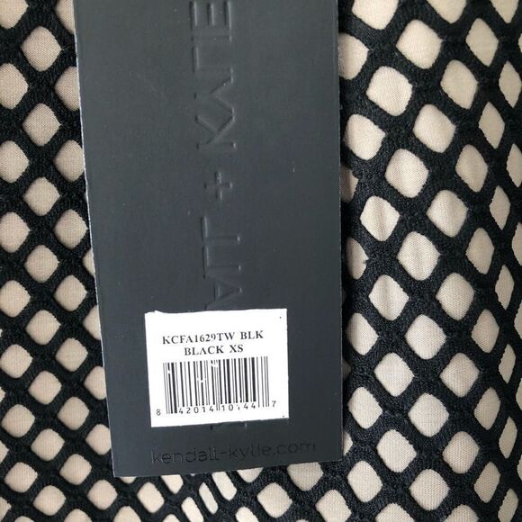 *nwt* kendall & kylie • mesh crop top - Picture 6 of 8